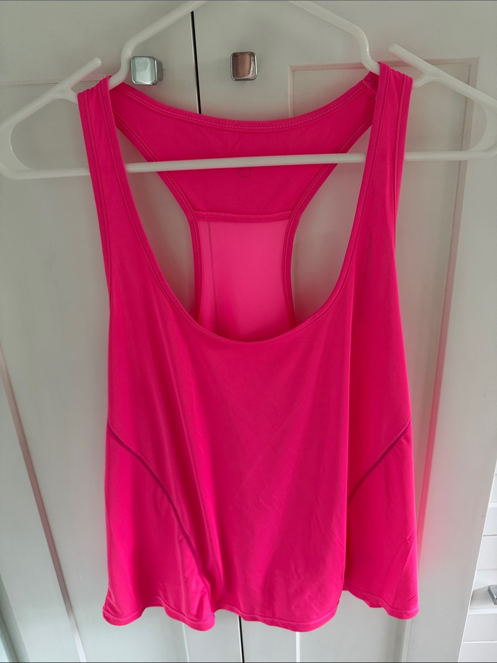 BuffBunny Neon Pink Racerback Tank